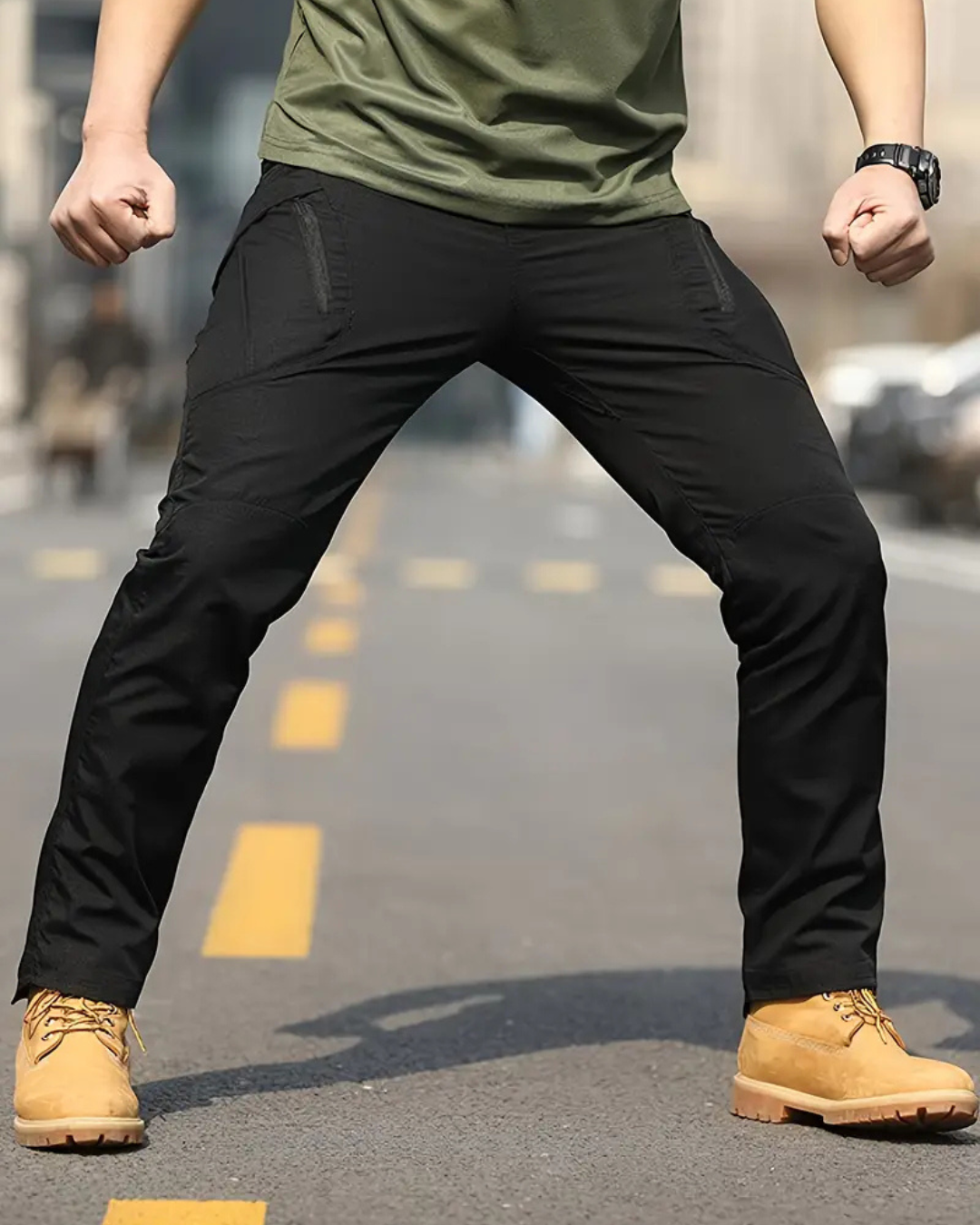 Calças impermeáveis de caminhada para homem