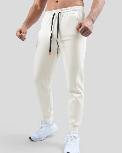 Calças desportivas de algodão para homem