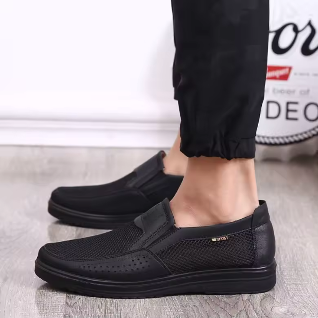 Sapatos Respiráveis para Homem com Design Leve e Sola Exterior Antiderrapante