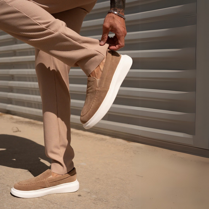 Mocassins de Camurça Elegantes para Homem