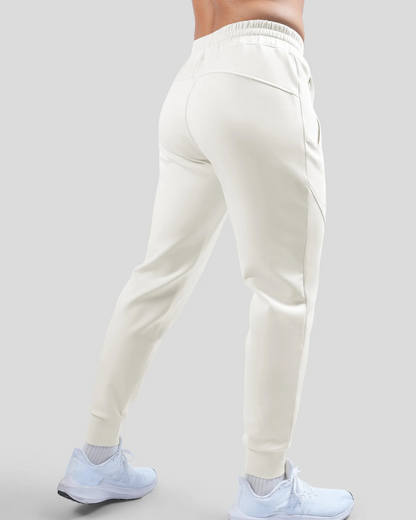 Calças desportivas de algodão para homem