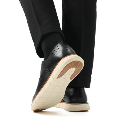 Sapatilhas Casuais em Couro Respiravel e Elegante para Homem