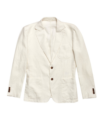 Blazer de Linho Americano para Homem