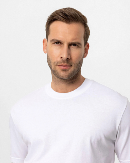 Camisola Masculina con Tecido Leve con Corte Justo