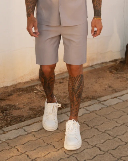 Conjunto com Textura de Estilo Moderno e Confortável