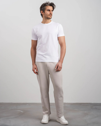 Calças Slim de Estilo Descontraído para Homen