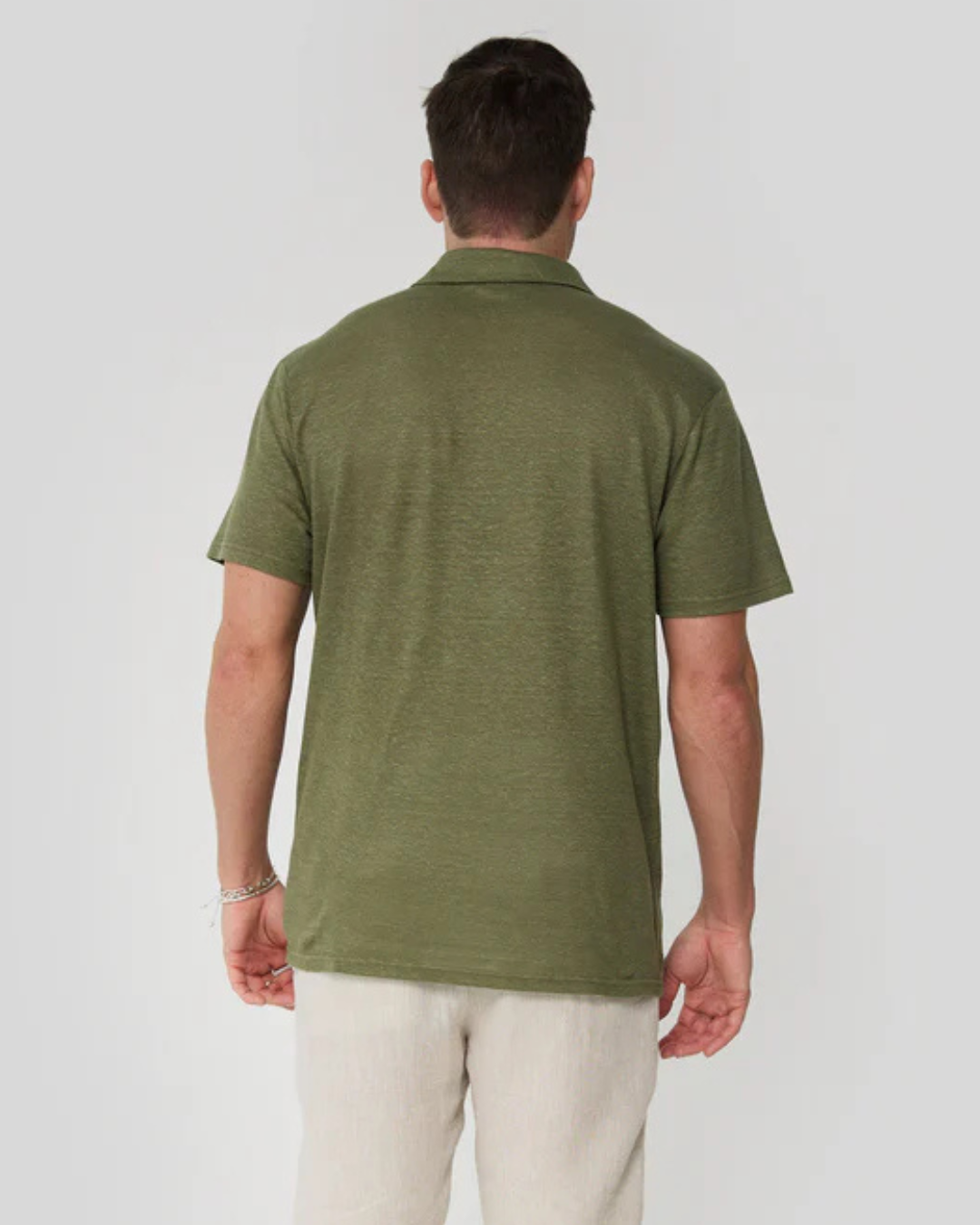 Camisa Casual de Linho com Tecido Respirável e Fresco para Homem (OFERTA 2X1)