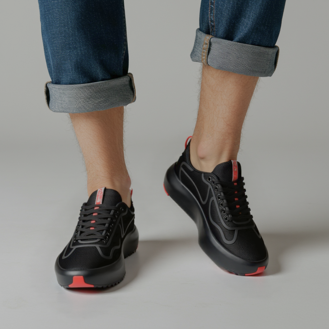 Tênis urbanos com solas ergonômicas para homem