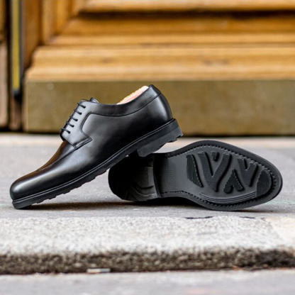 Sapatos Masculinos de Couro com Sola Gomme Elegância Clássica com Toque Moderno