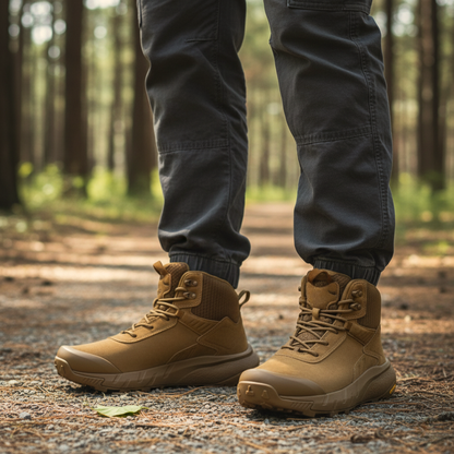 Botas impermeáveis confortáveis para homem