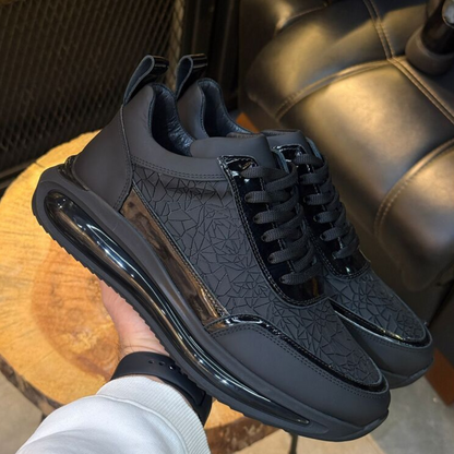 Sapatilhas Casuais em Couro texturizado para Homem