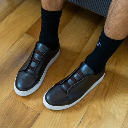 Sapatos de Homem com Sola Confortável e sem Atacadores