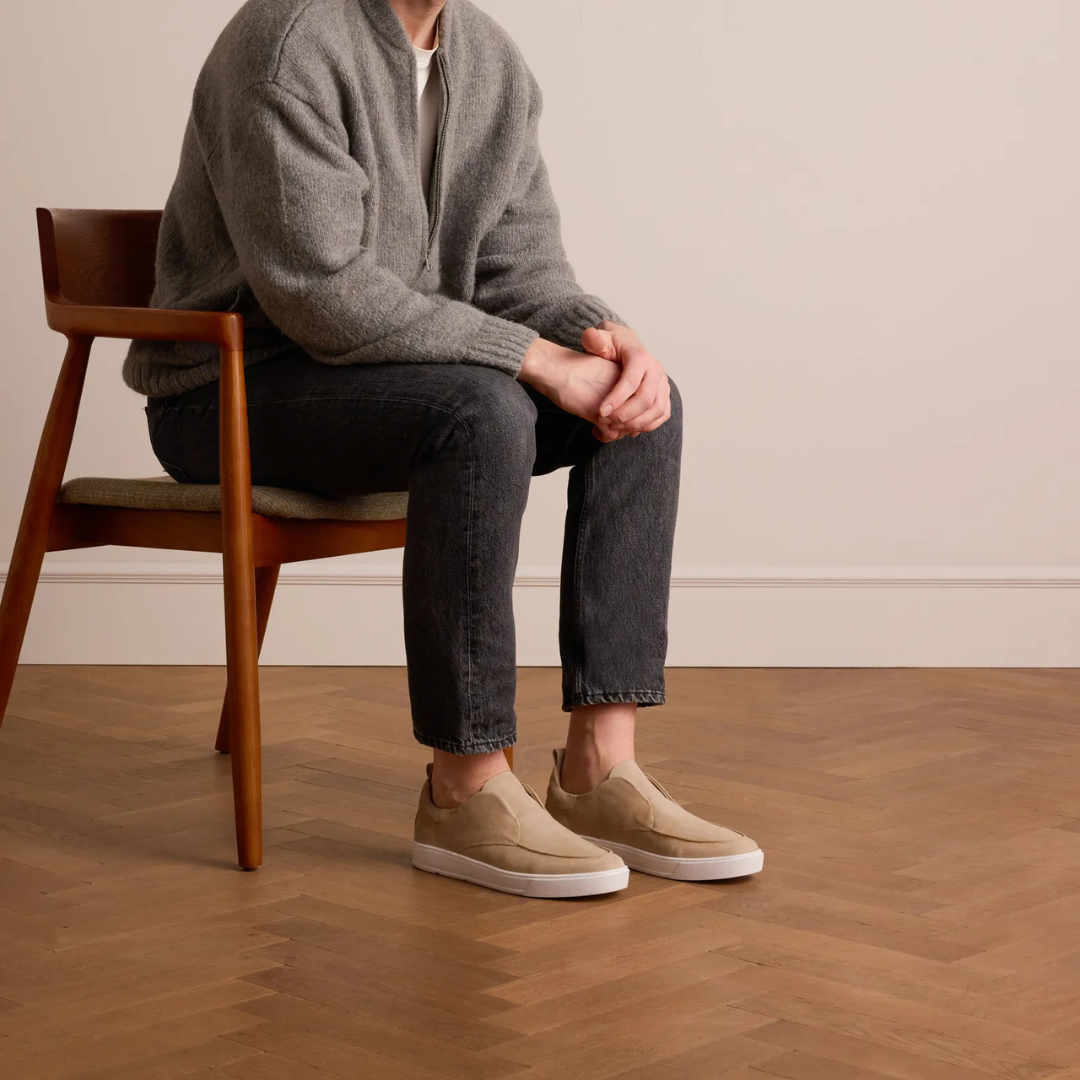 Mocassim ergonómico clássico para homem