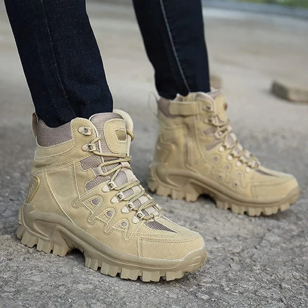 Botas à Prova de Água com Sola Antiderrapante e Proteção Reforçada para Homem