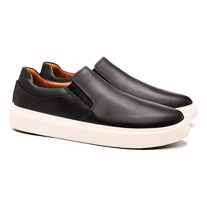 Sapatos vintage confortáveis sem atacadores