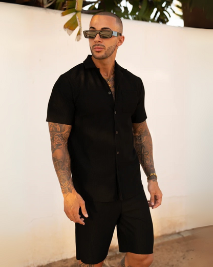 Conjunto com Textura de Estilo Moderno e Confortável