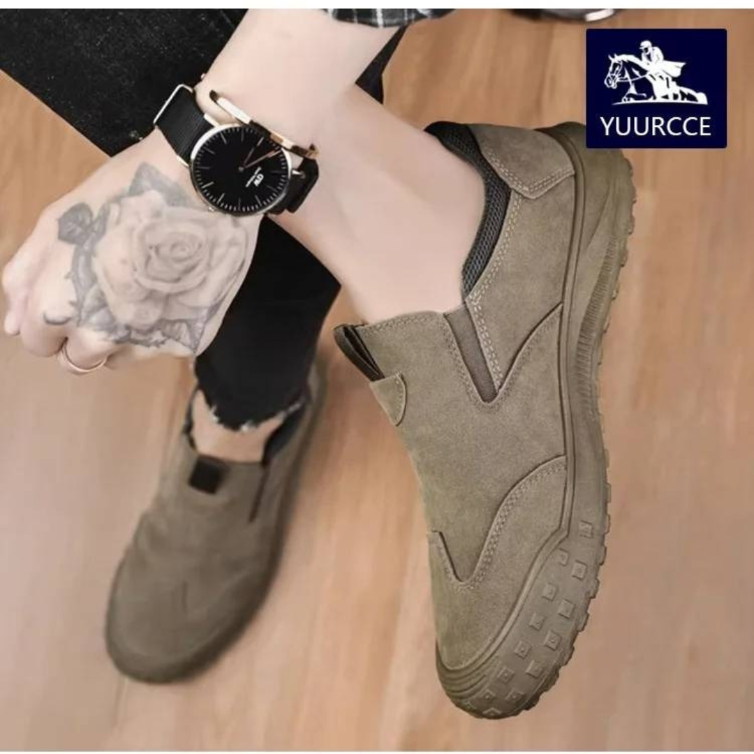 Sapatilhas desportivas con sola ergonómica e antiderrapante para homen