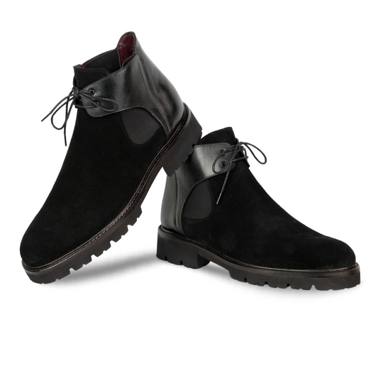 Bota Masculina de Cano Médio com Solado de Alta Performance