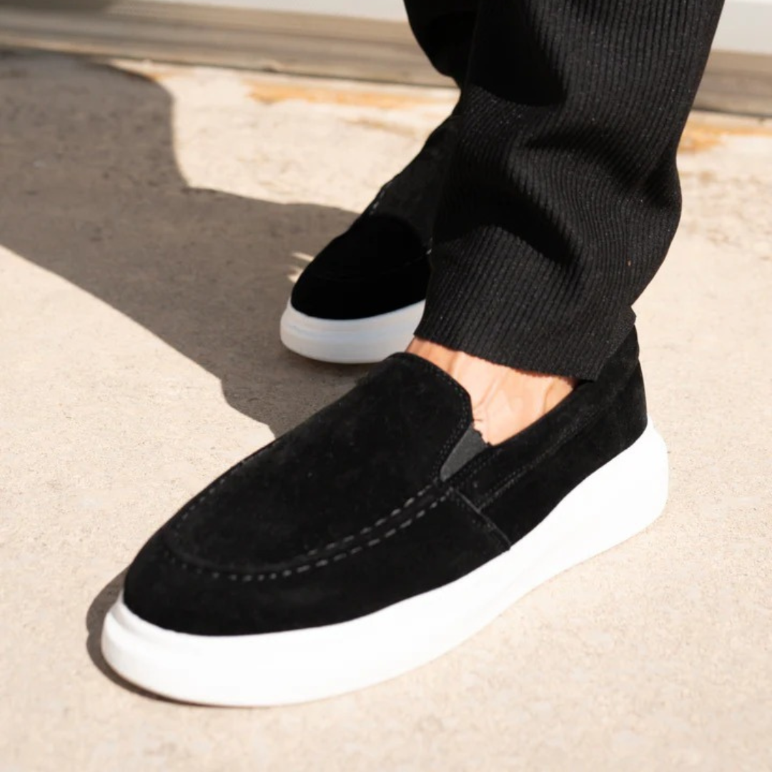 Mocassins de Camurça Elegantes para Homem