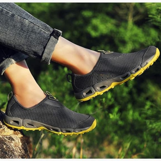 Sapatos ergonómicos e flexíveis para homem