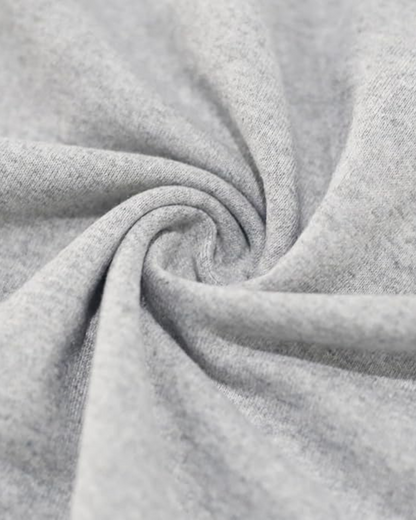 Conjunto Casual Monocromático de Estilo Solto Desportivo