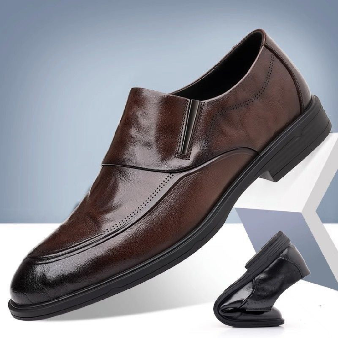 Sapatos de Couro de Luxo Feitos à Mão para Homem.