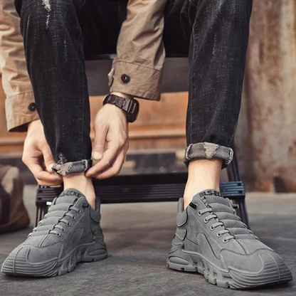 Sapatos Antiderrapantes de Sola Grossa para Homem