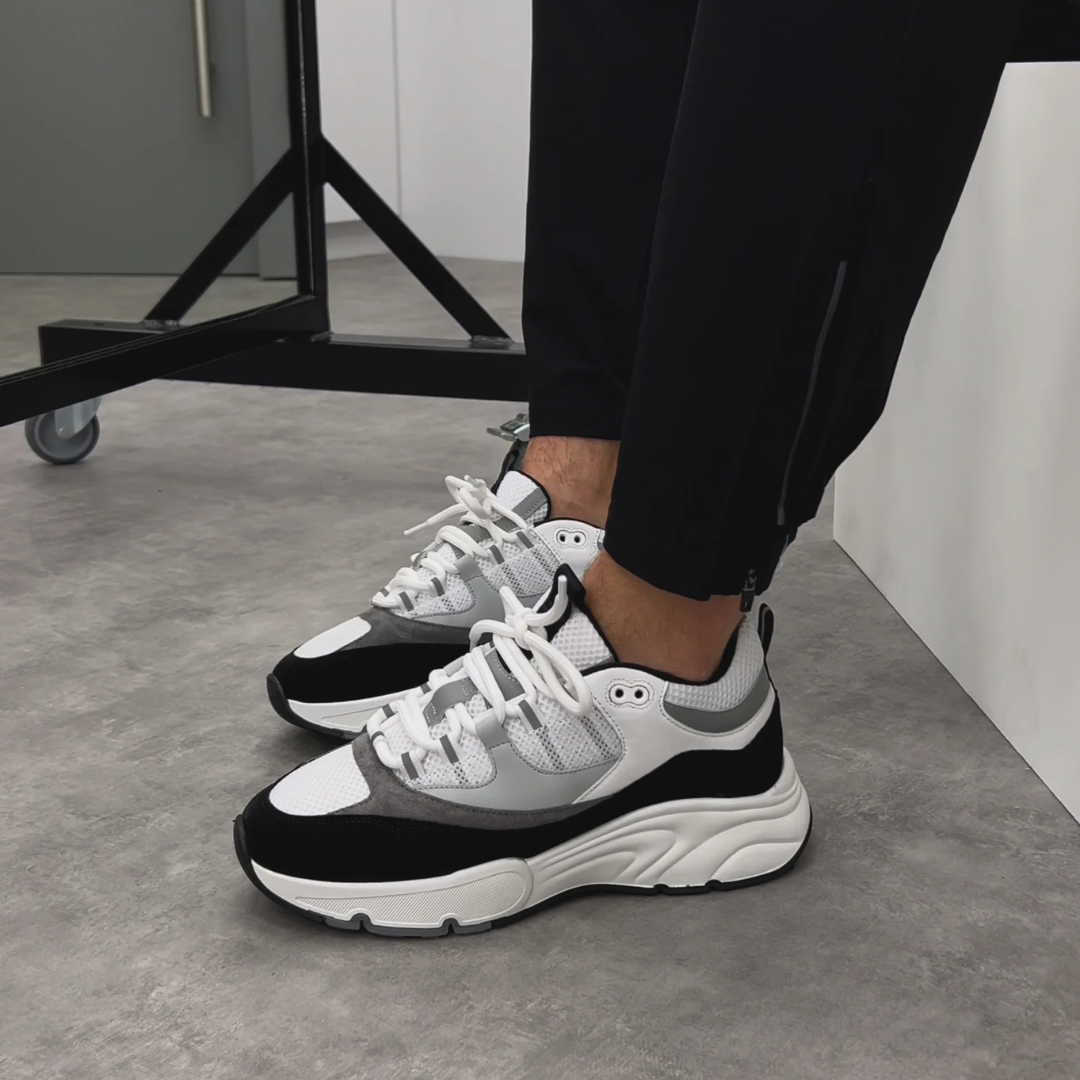 Tênis Moderno de Corrida em Monocromático para homem