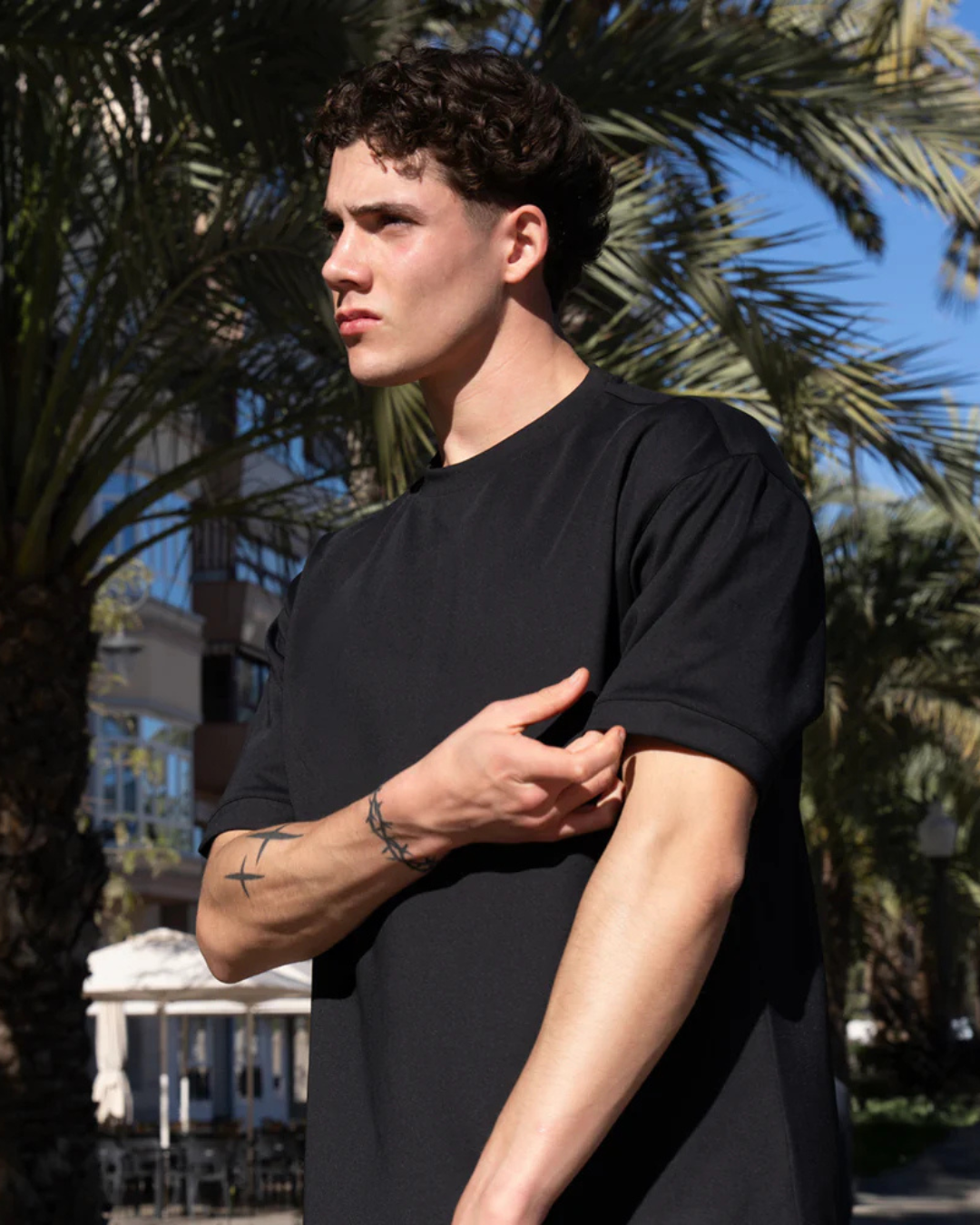 Camiseta Slim Masculina Estilo Moderno e Versátil