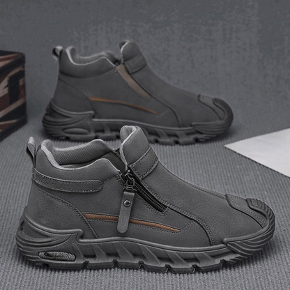 Sapatos ortopédicos de sola antiderrapante para homem