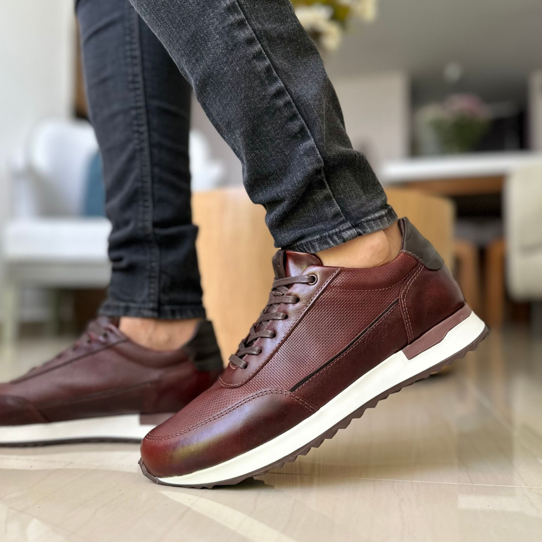 Sapatilhas Urban em Couro Bovino para Homem