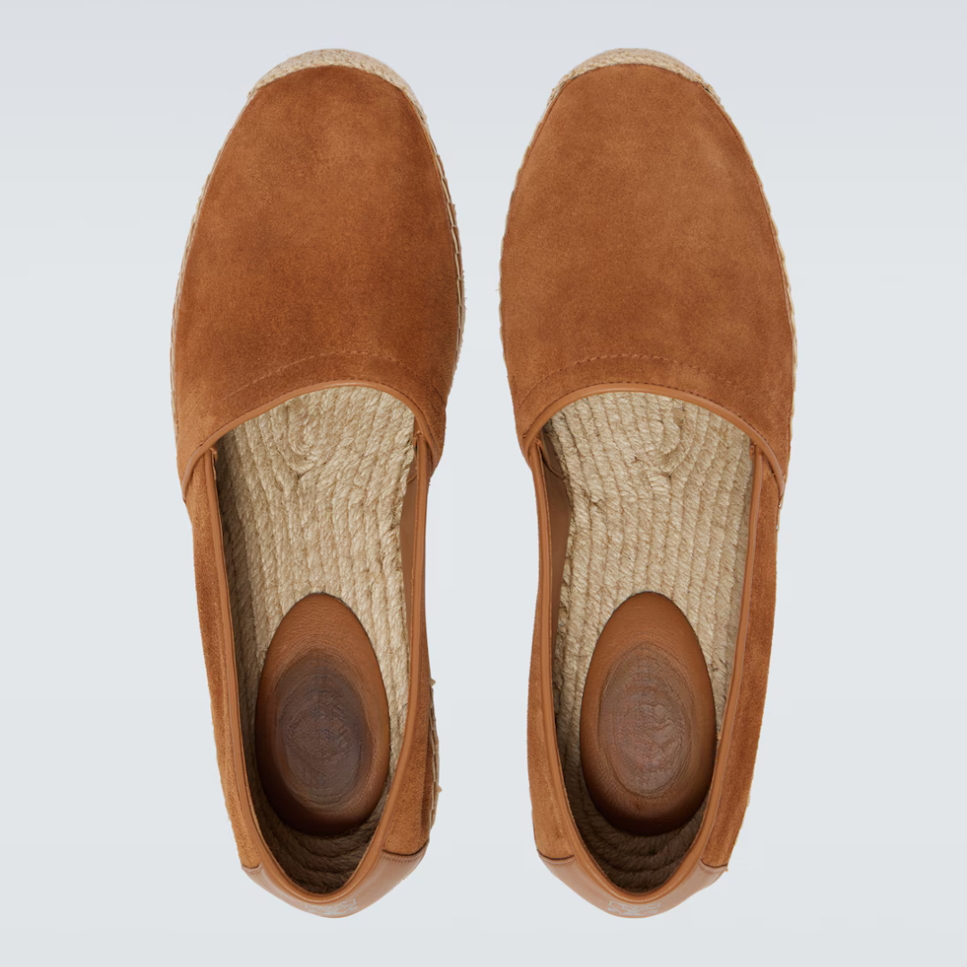 Mocassins ergonómicos em Pele de Camurça para Homen