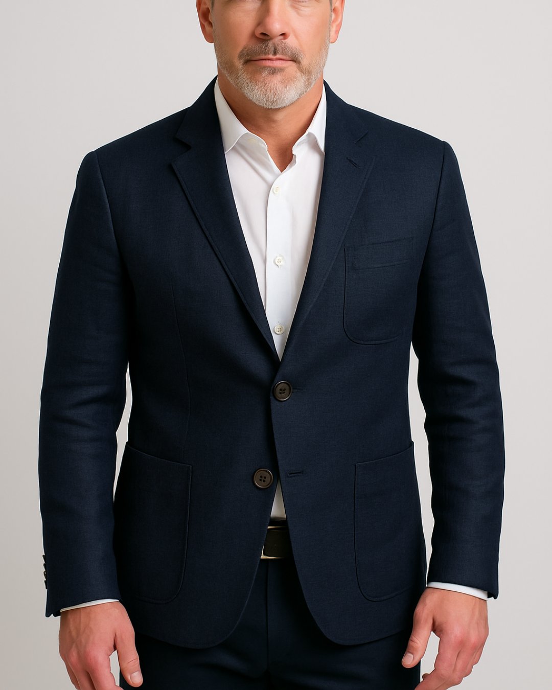 Blazer de Linho Americano para Homem