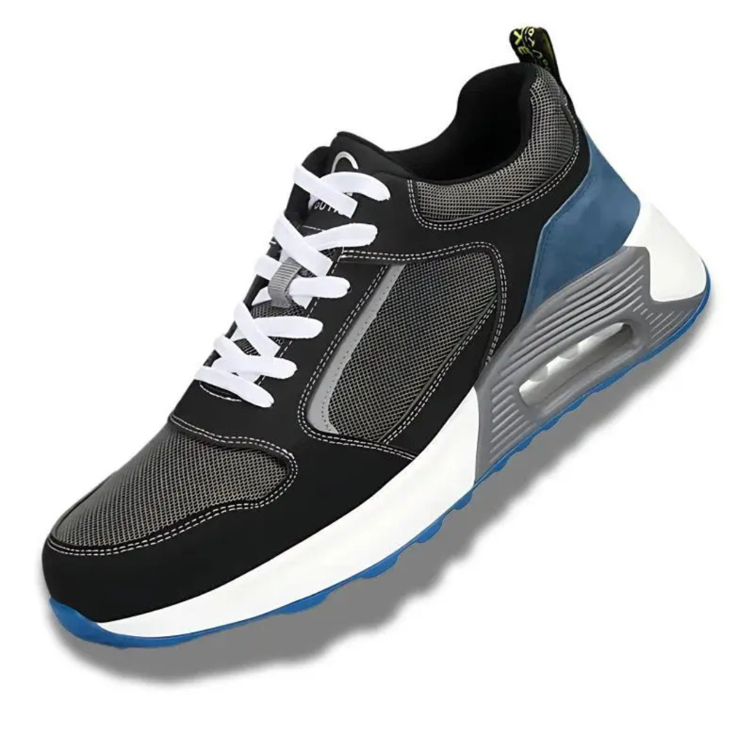 Tênis de Segurança Moderno Masculino com Design Esportivo e Proteção Reforçada
