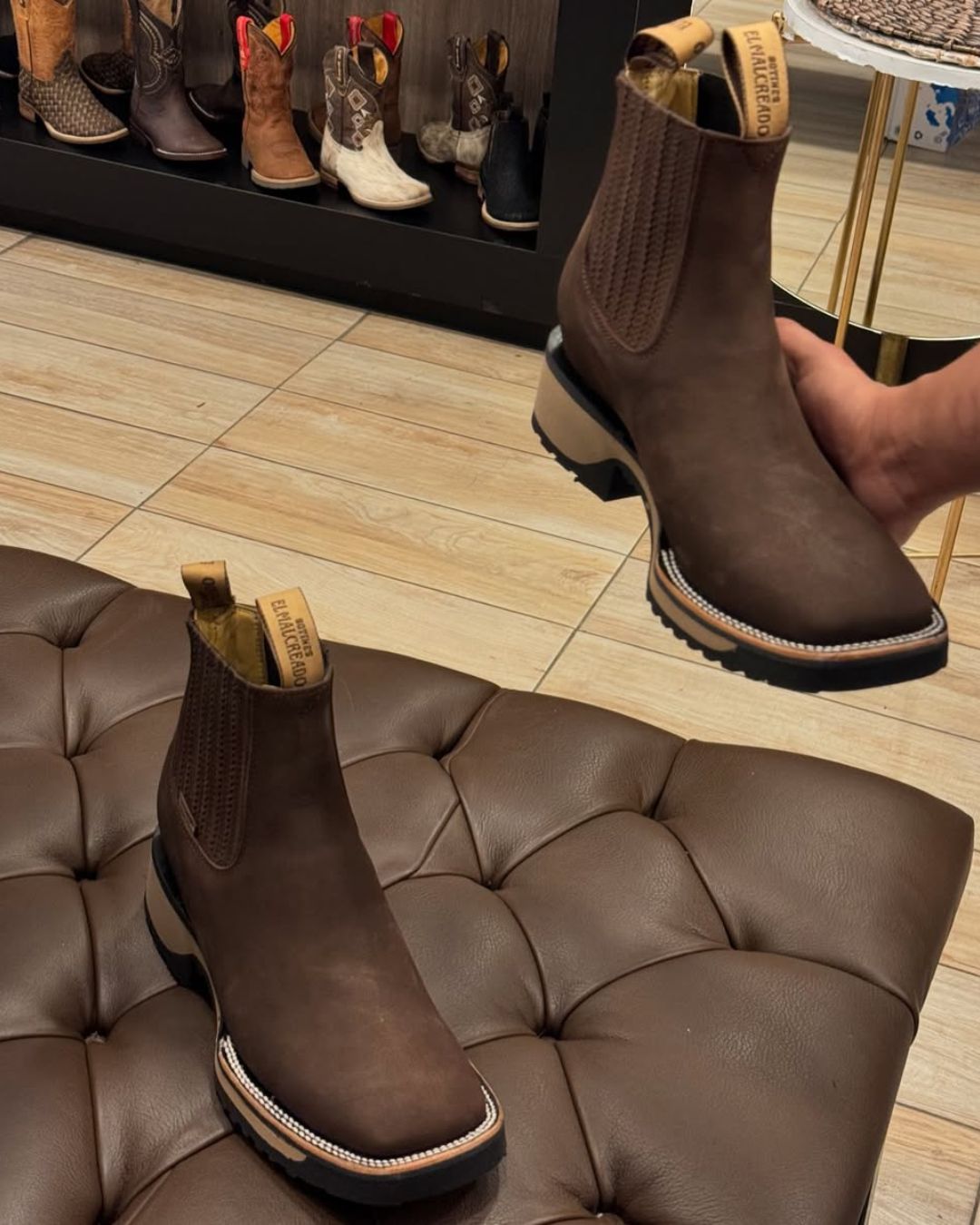 Botins Cowboy de Couro para Homens®