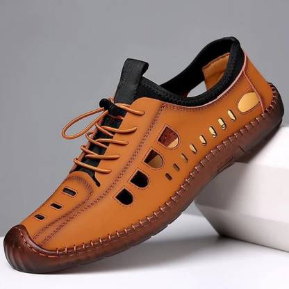 Sapatos Casuais para Homem com Design Respirável e Sola oca Macia