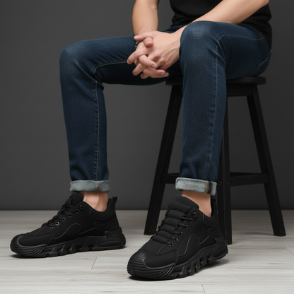 Sapatos casuais impermeáveis e respiráveis para homem