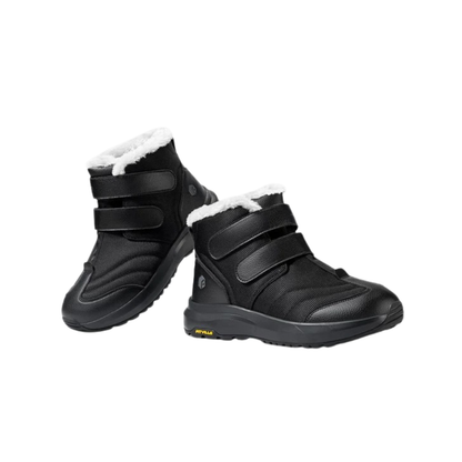 Botas de inverno de cano alto e largas para homem