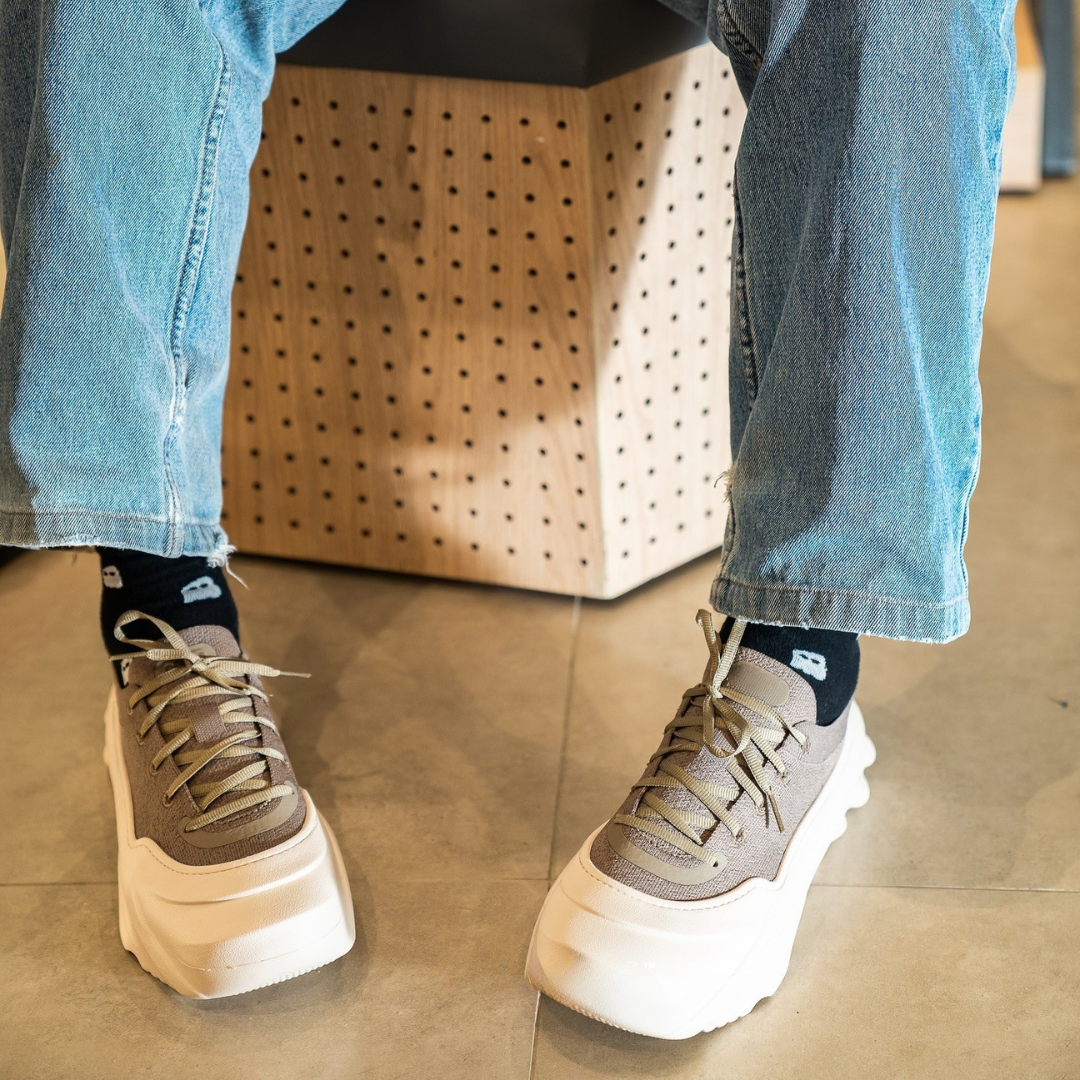 Sapatos unissexo com sola ergonómica