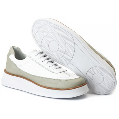 Ténis casuais para homem com sola ortopédica