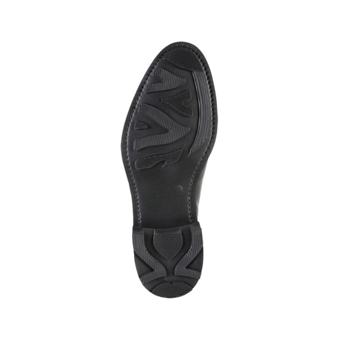 Sapatos Masculinos de Couro com Sola Gomme Elegância Clássica com Toque Moderno