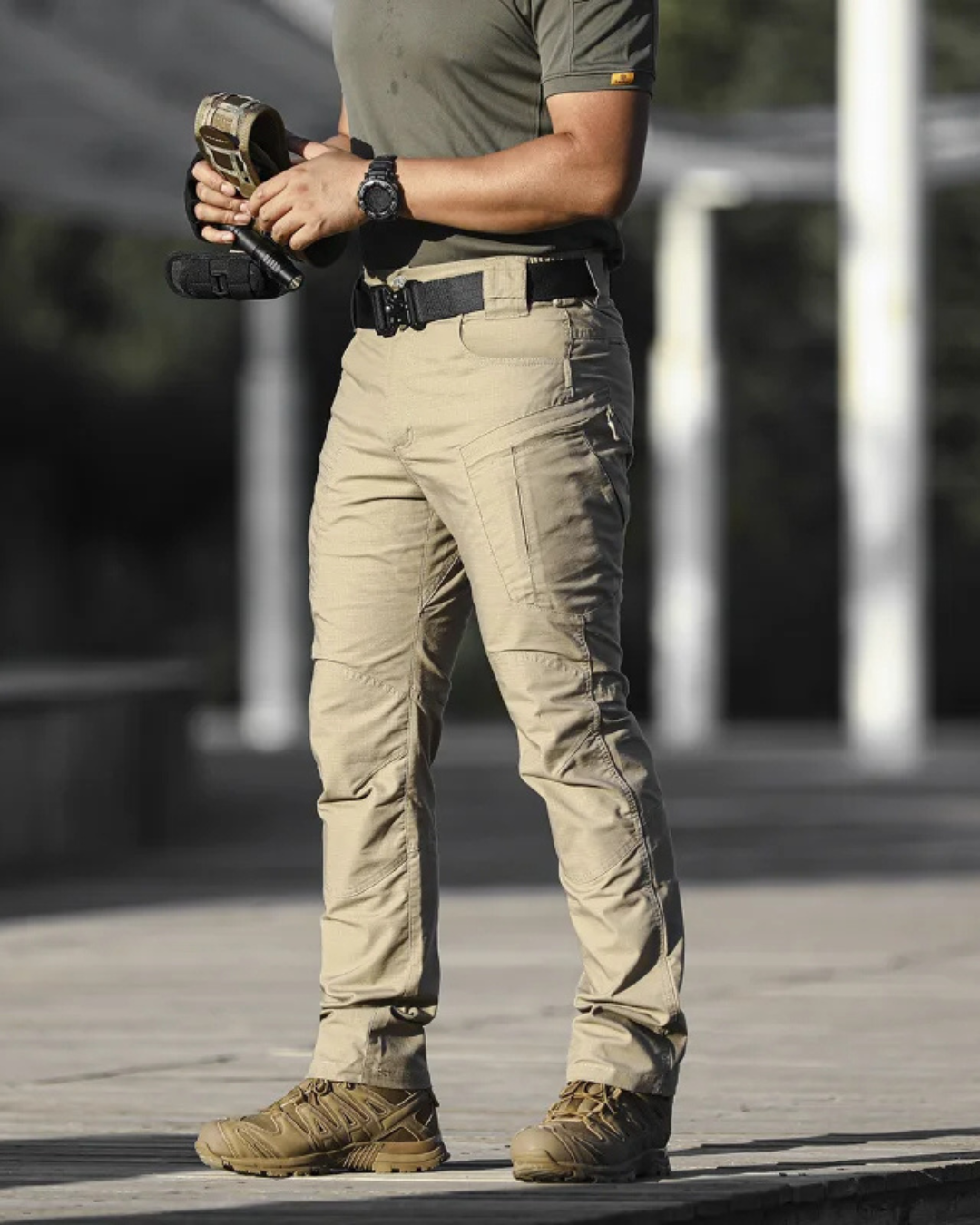 Calças de Trekking Tácticas Impermeáveis Unissexo