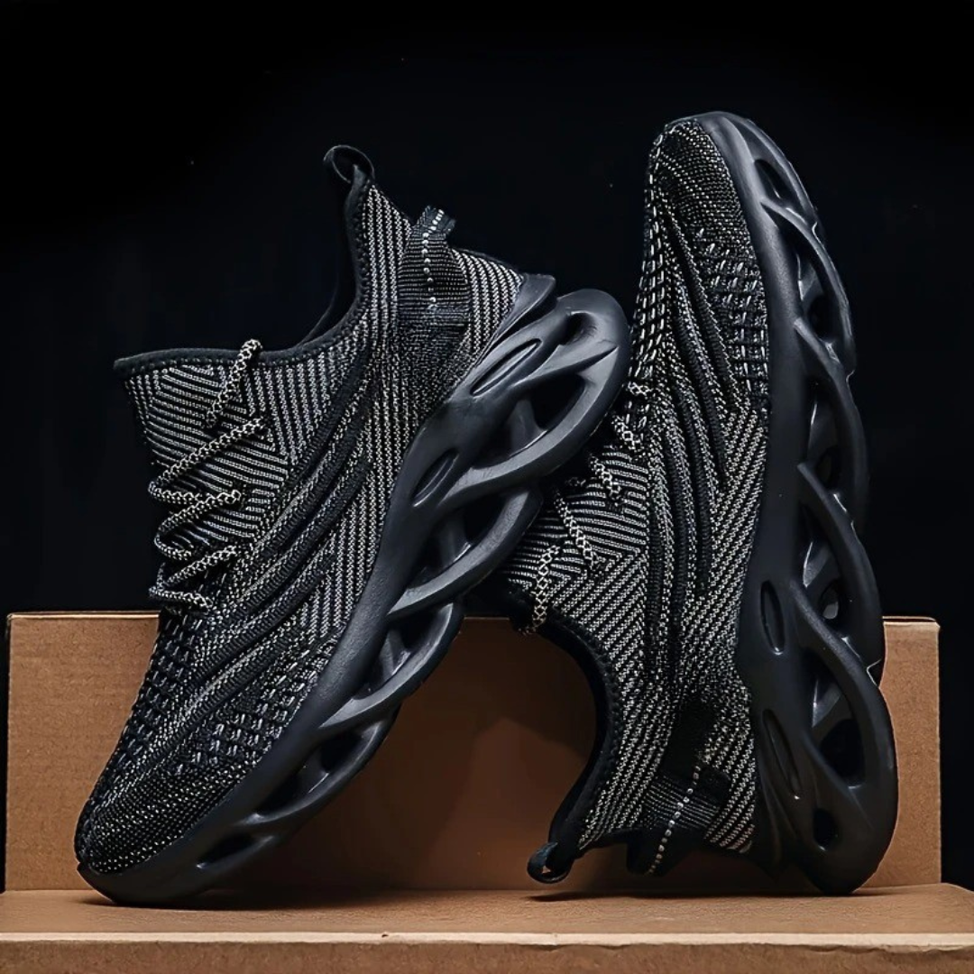 Sapatos leves com sola EVA e ajuste desportivo seguro