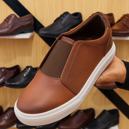 Mocassins casuais para homem com sola ergonómica
