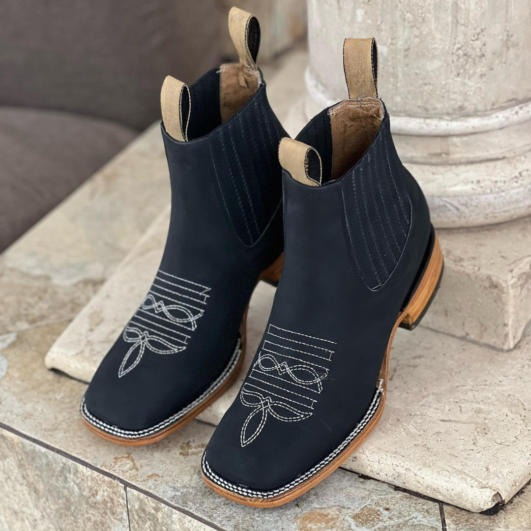 Botas de ganga com sola resistente