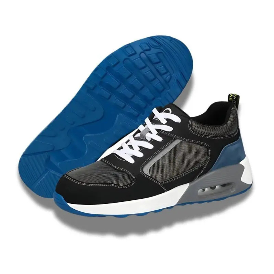 Tênis de Segurança Moderno Masculino com Design Esportivo e Proteção Reforçada