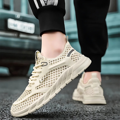 Sapatos de homem com sola ergonómica