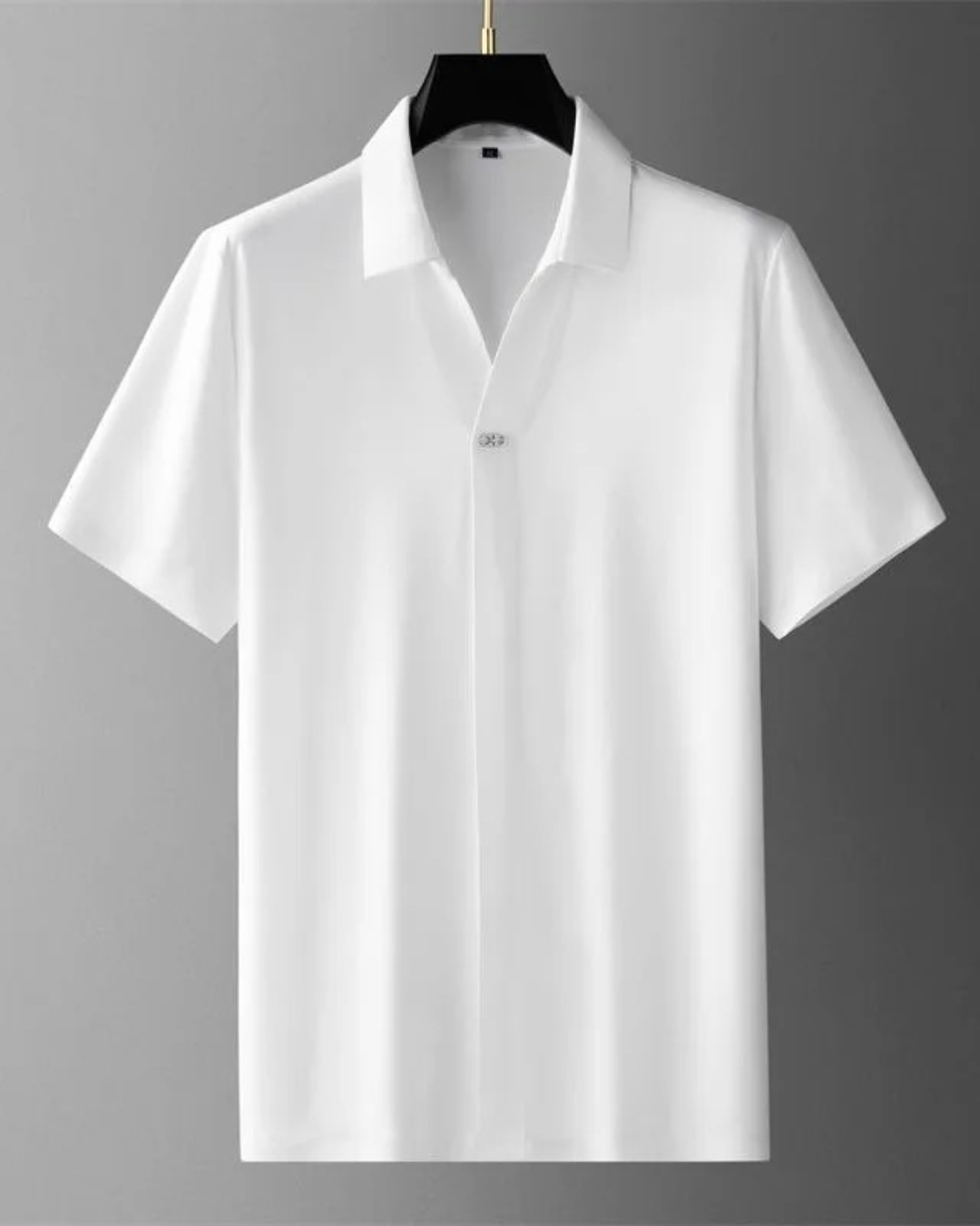 Camisa Casual Masculina de Manga Curta