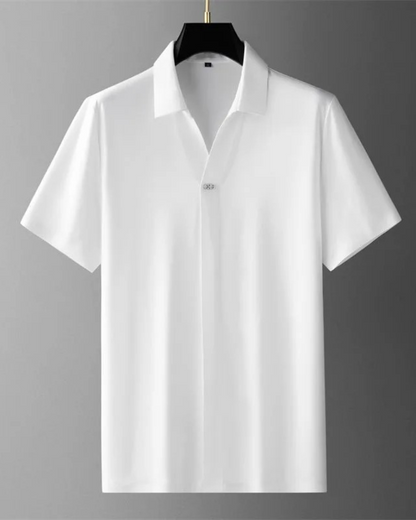 Camisa Casual Masculina de Manga Curta