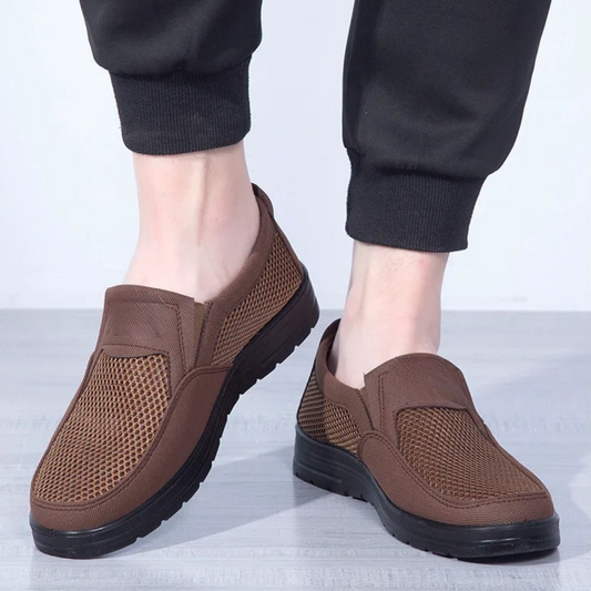 Sapatos Casuais de Tecido Respirável para Homem